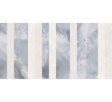 Ниагара Декор 30*60 полосы бело-серый 7360-0007 LASSELSBERGER